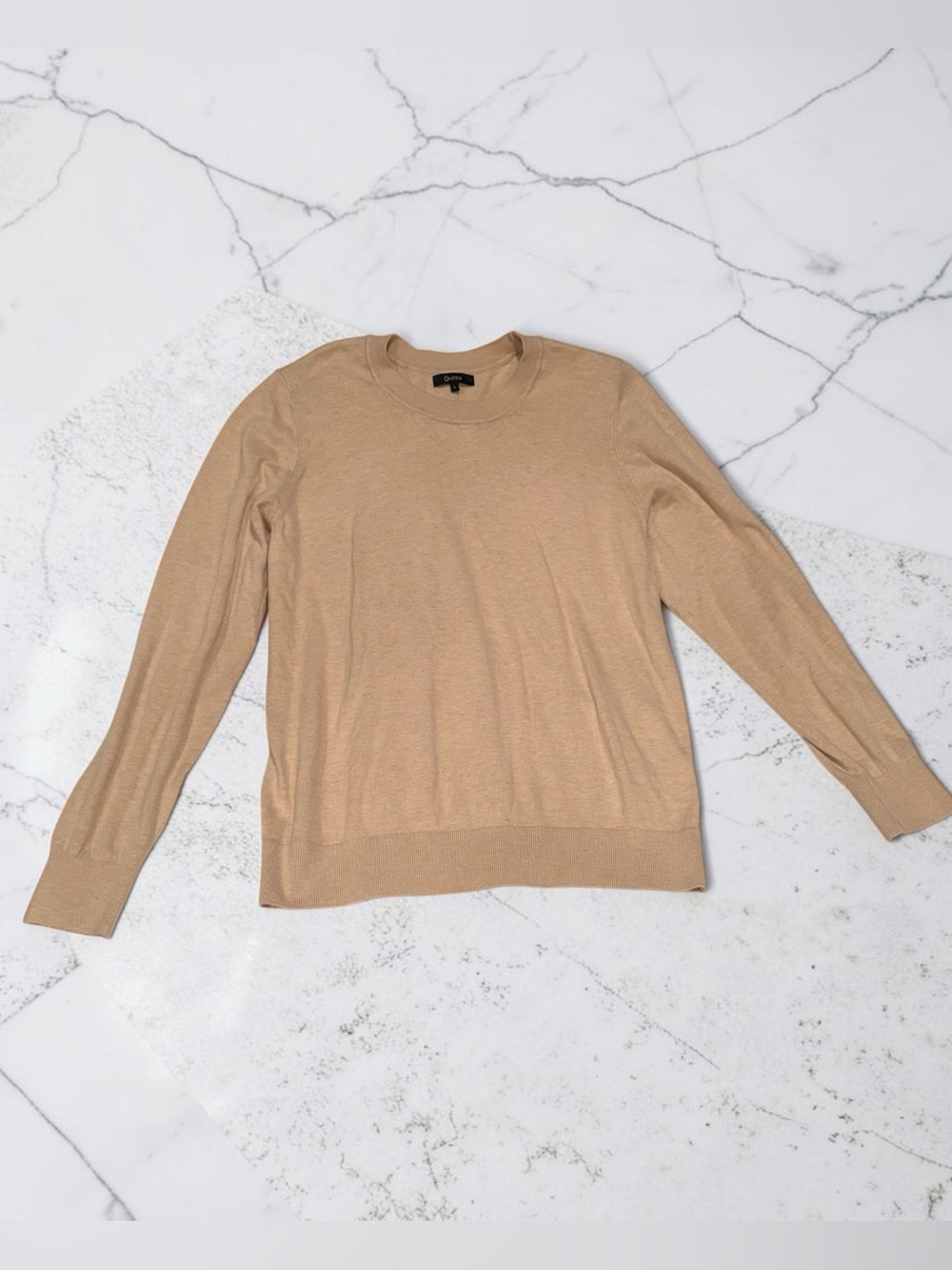 Women’s Quince 100% Cotton Crewneck Sweater - L